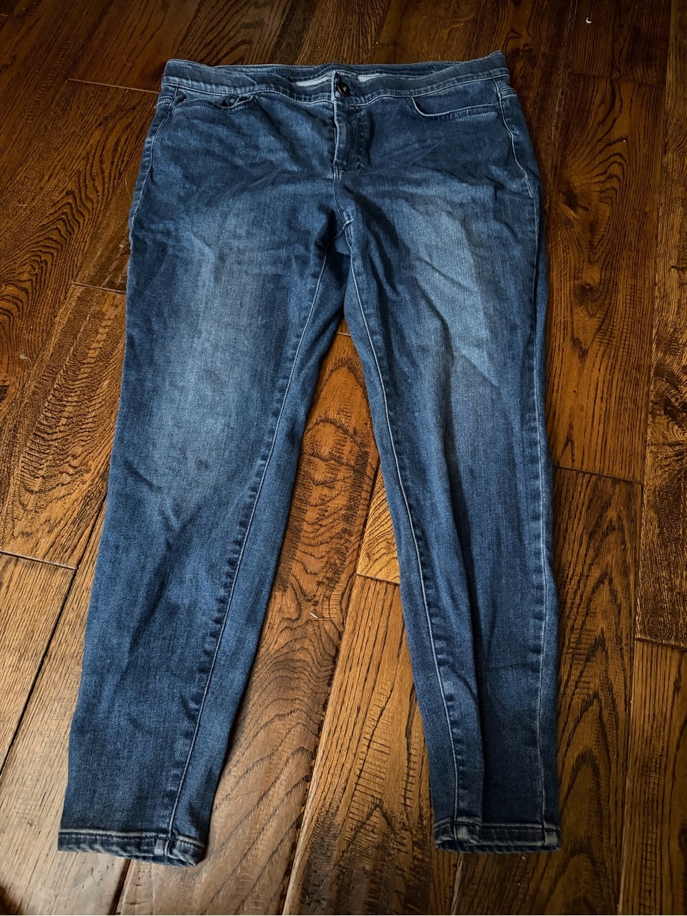 J-JILL DENIM 5 POCKET LEGGINGS Jeans Size 14P